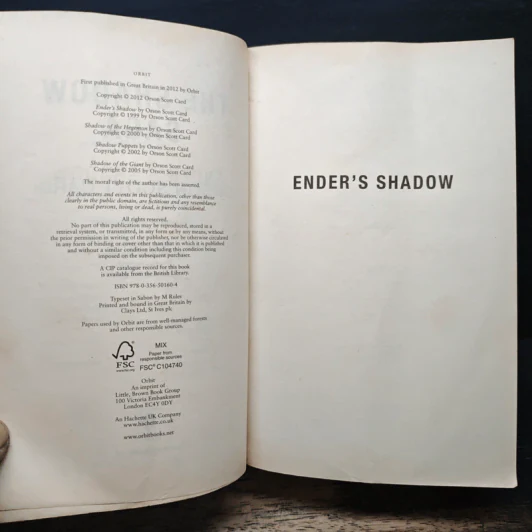 The Shadow Saga - Orson Scott Card รูปที่ 6