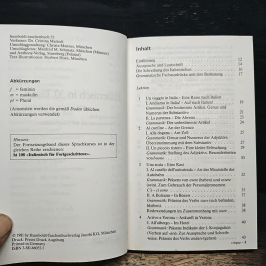 หนังสือ Italienisch in 30 Tagen รูปที่ 7