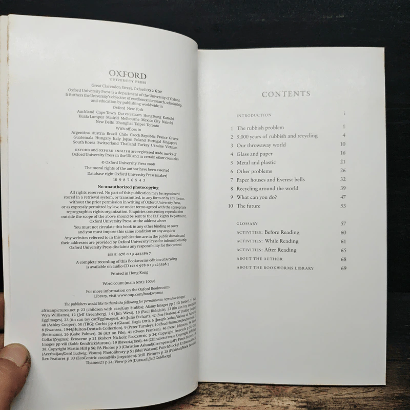 Oxford Bookworms Factfiles: Recycling - SUE STEWART รูปที่ 6