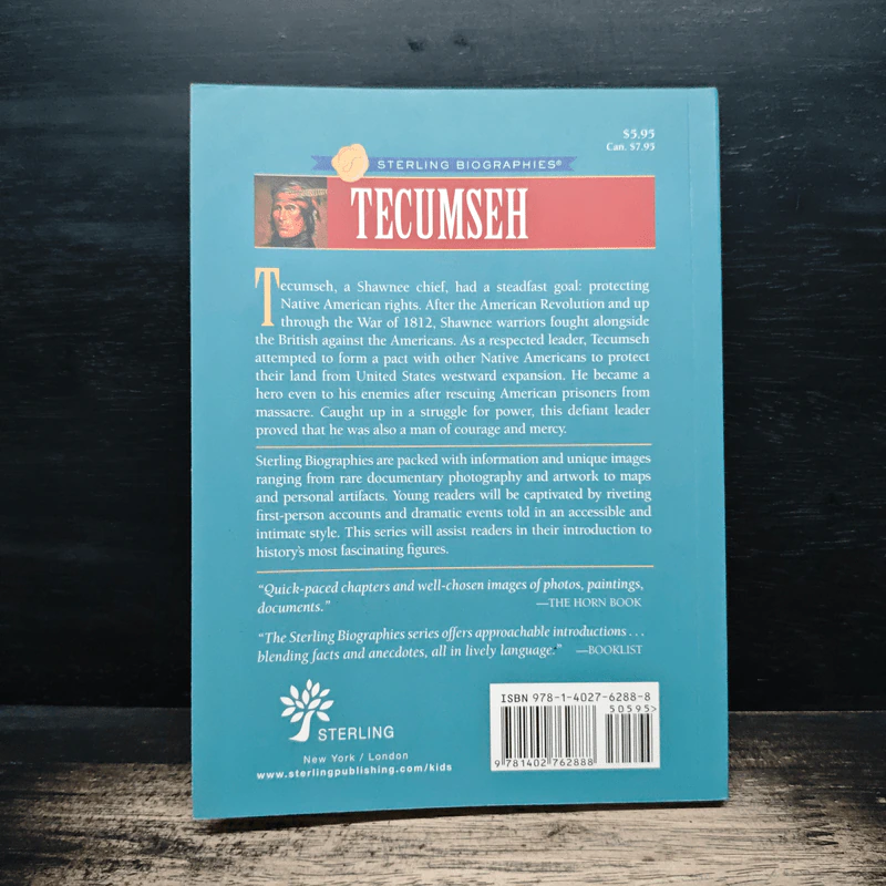 Tecumseh Shooting Star of the Shawnee - Dwight Jon Zimmerman รูปที่ 2
