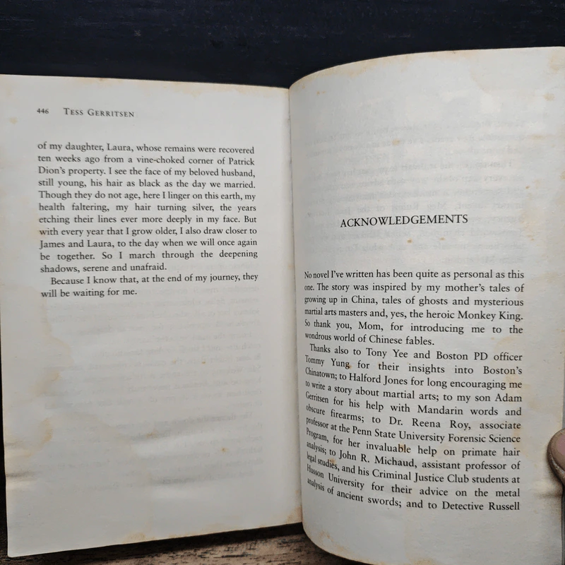 The Silent Girl - Tess Gerritsen รูปที่ 9