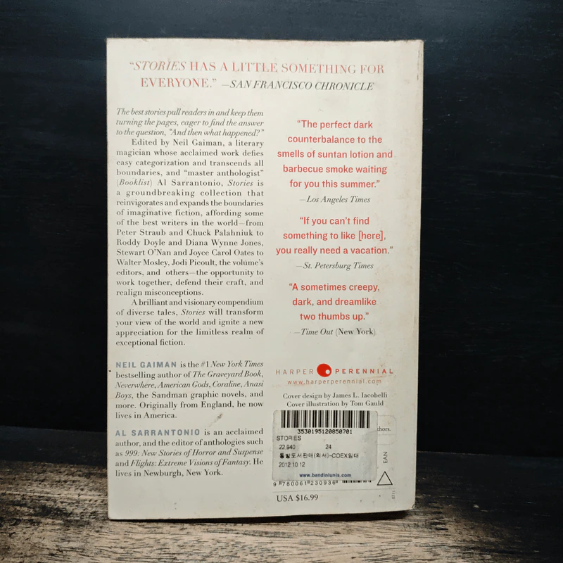 Stories - Neil Gaiman, Al Sarrantonio รูปที่ 2