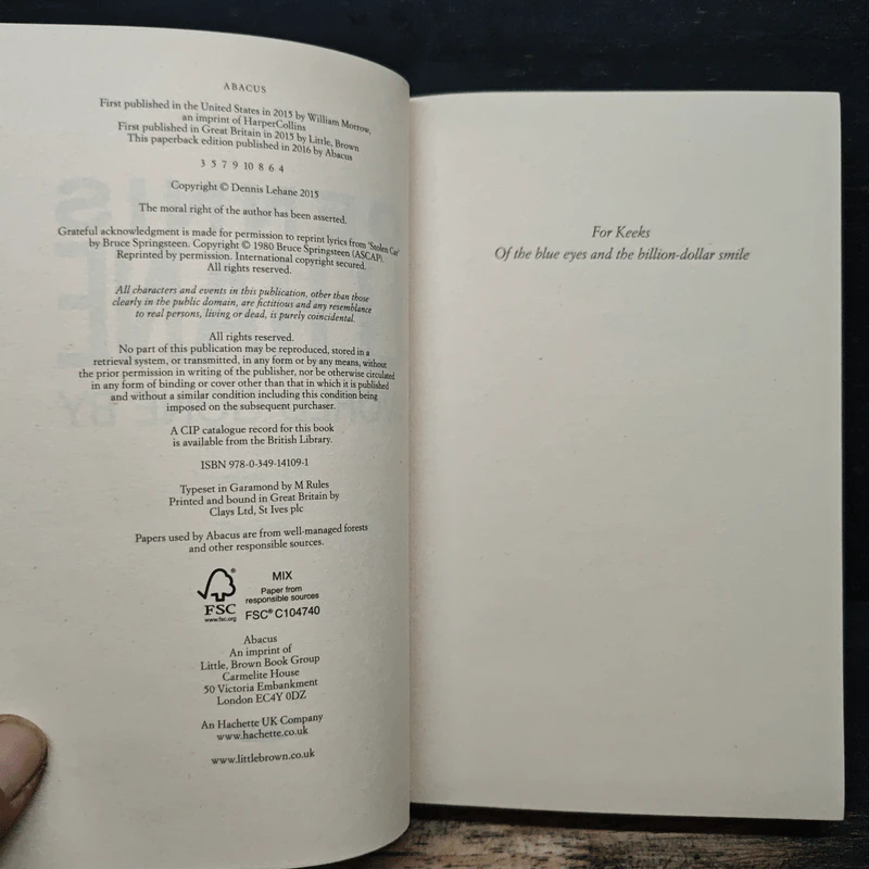 World Gone By - Dennis Lehane รูปที่ 6