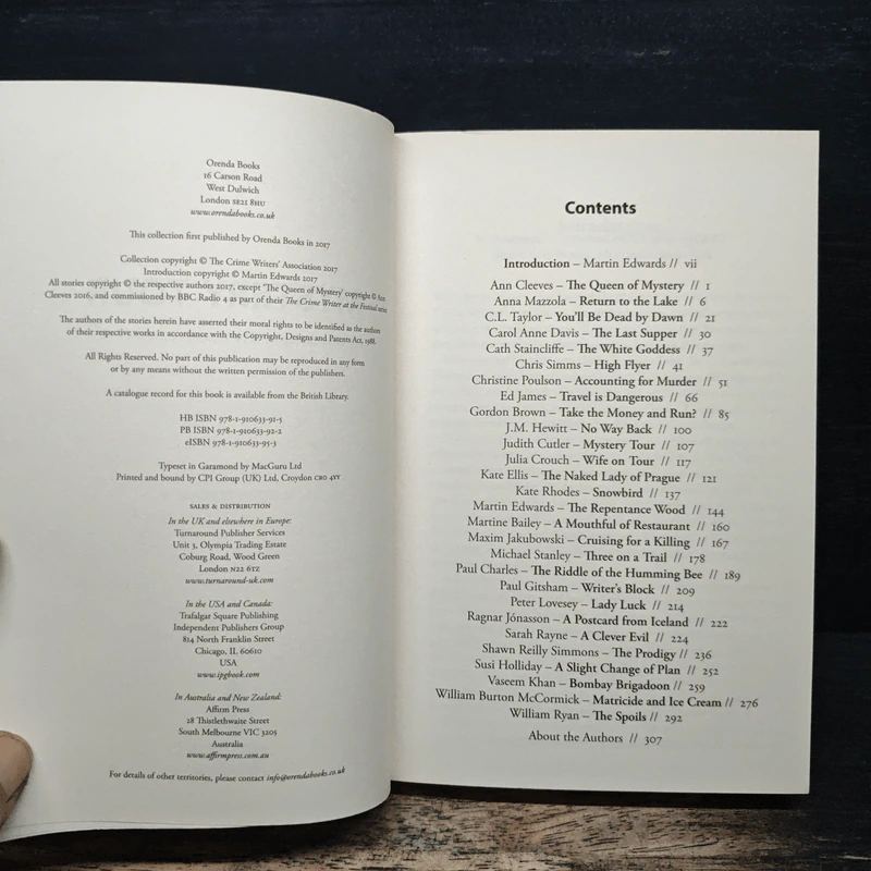 CWA Anthology of Short Stories Mystery Tour รูปที่ 6