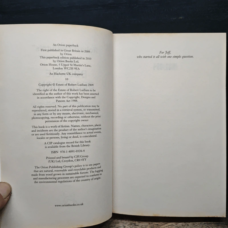 The Bourne Deception - Eric Van Lustbader รูปที่ 6
