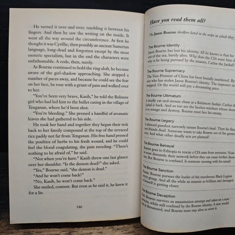 The Bourne Deception - Eric Van Lustbader รูปที่ 8