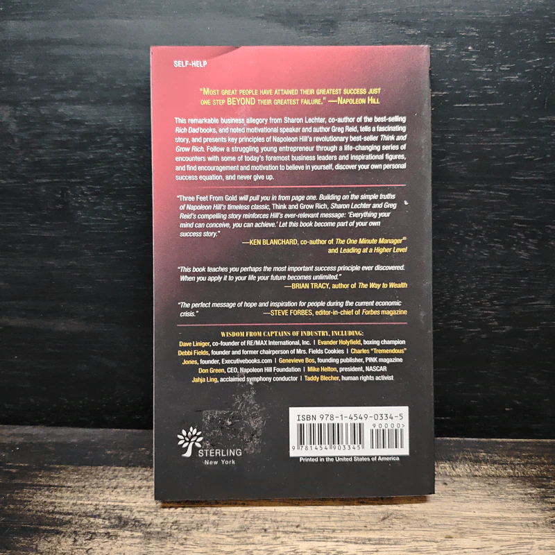 Three Feet from Gold - Sharon L. Lechter, Greg S. Reid รูปที่ 2