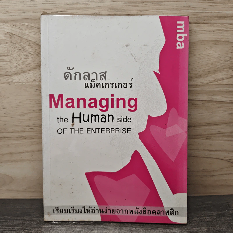 ดักลาสแม็คเกรเกอร์ Managing The Human Side of The Enterprise รูปที่ 1