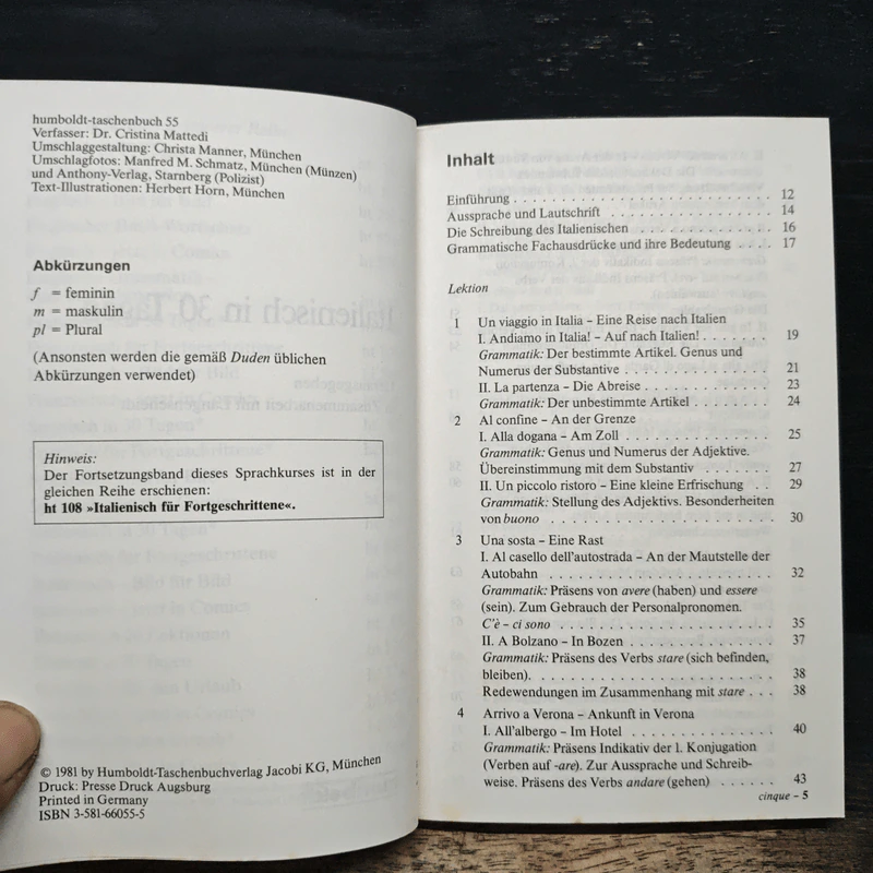 หนังสือ Italienisch in 30 Tagen รูปที่ 7