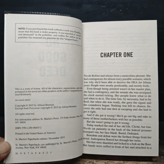 No Good Deed - Allison Brennan รูปที่ 6