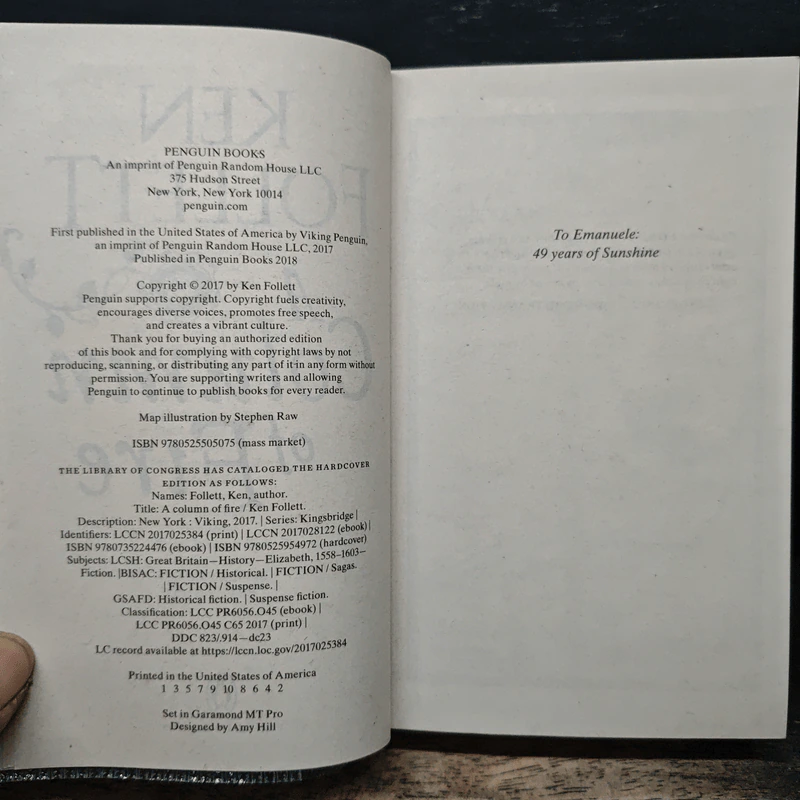 A Column of Fire - Ken Follett รูปที่ 6