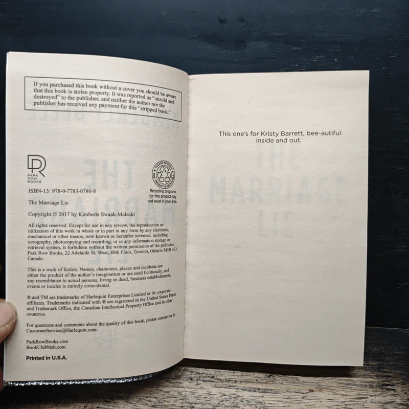 The Marriage Lie - Kimberly Belle รูปที่ 6