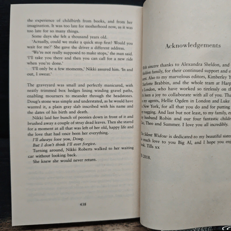 Sidney Sheldon's The Silent Widow - Tilly Bagshawe รูปที่ 9