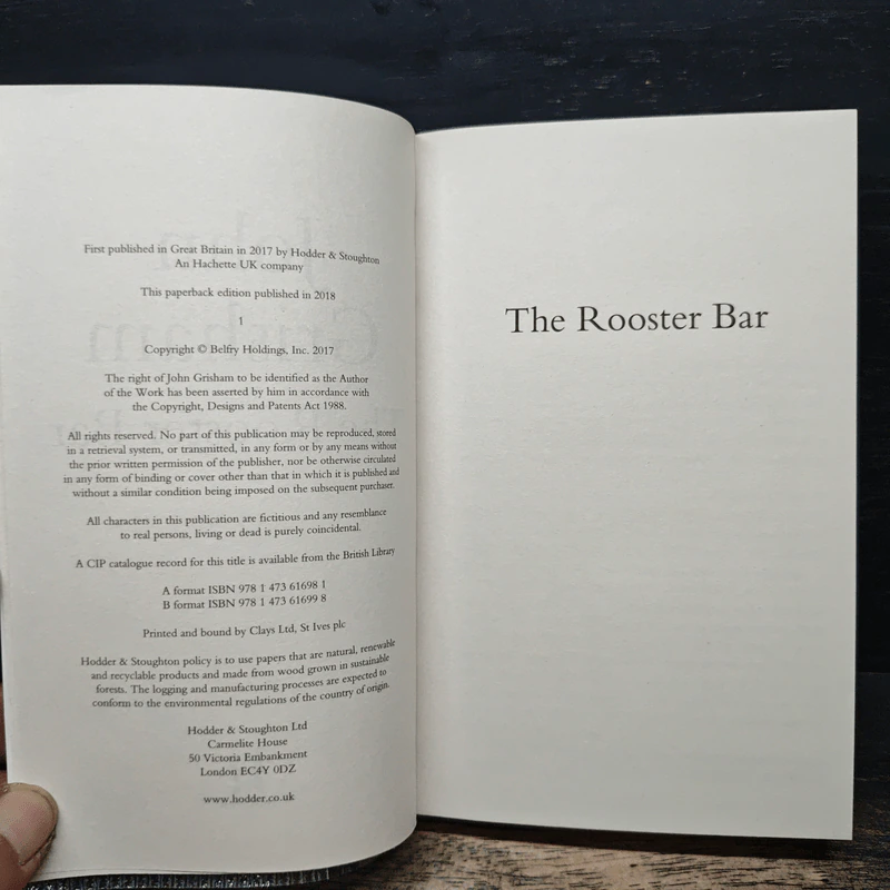 The Rooster Bar - John Grisham รูปที่ 6