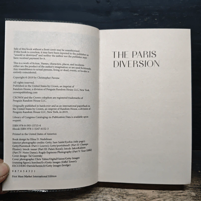 The Paris Diversion - Chris Pavone รูปที่ 6