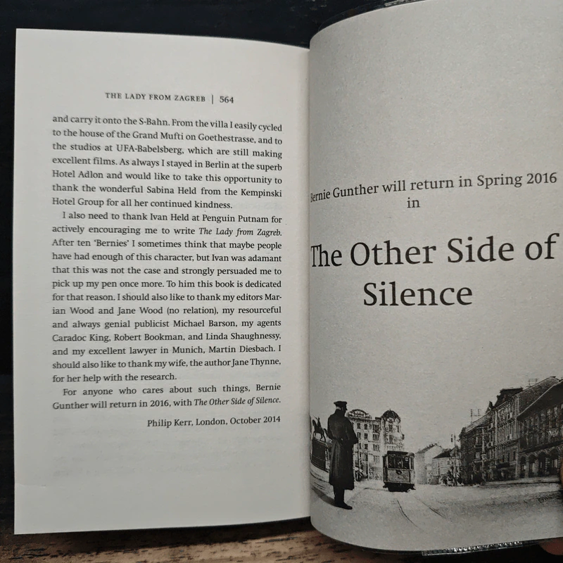 The Lady From Zagreb - Philip Kerr รูปที่ 8