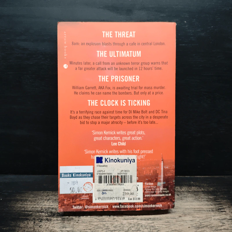 Ultimatum - Simon Kernick รูปที่ 2