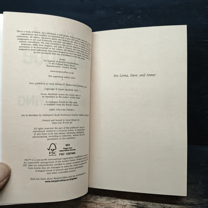 A Song for the Dying - Stuart MacBride รูปที่ 6