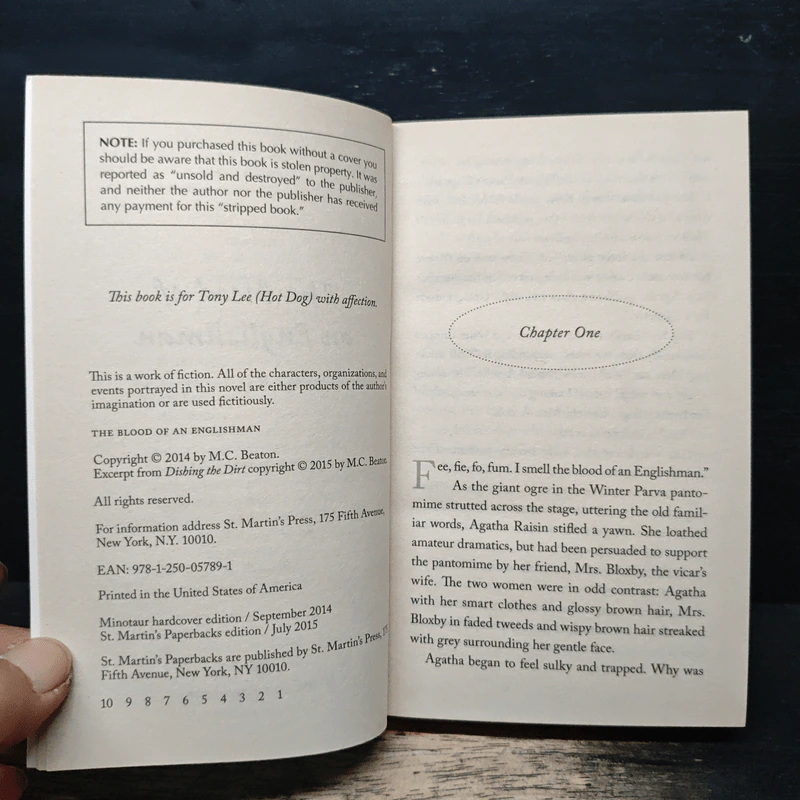 The Blood of an Englishman - M.C. Beaton รูปที่ 6
