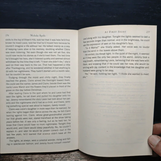 At First Sight - Nicholas Sparks รูปที่ 9