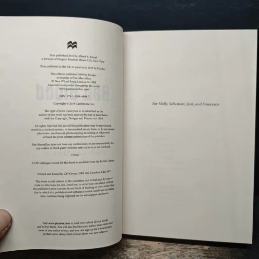 Bad Blood - John Carreyrou รูปที่ 6