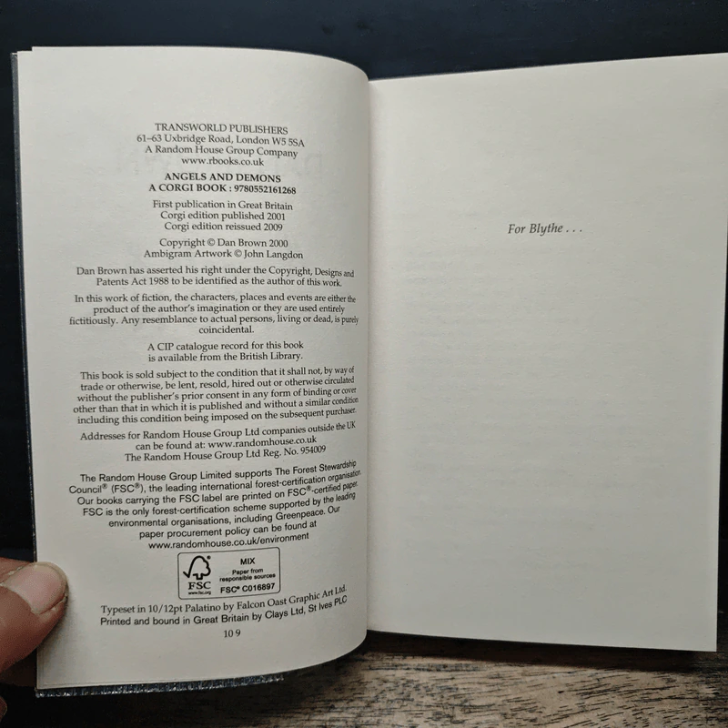 Angels & Demons - Dan Brown รูปที่ 6