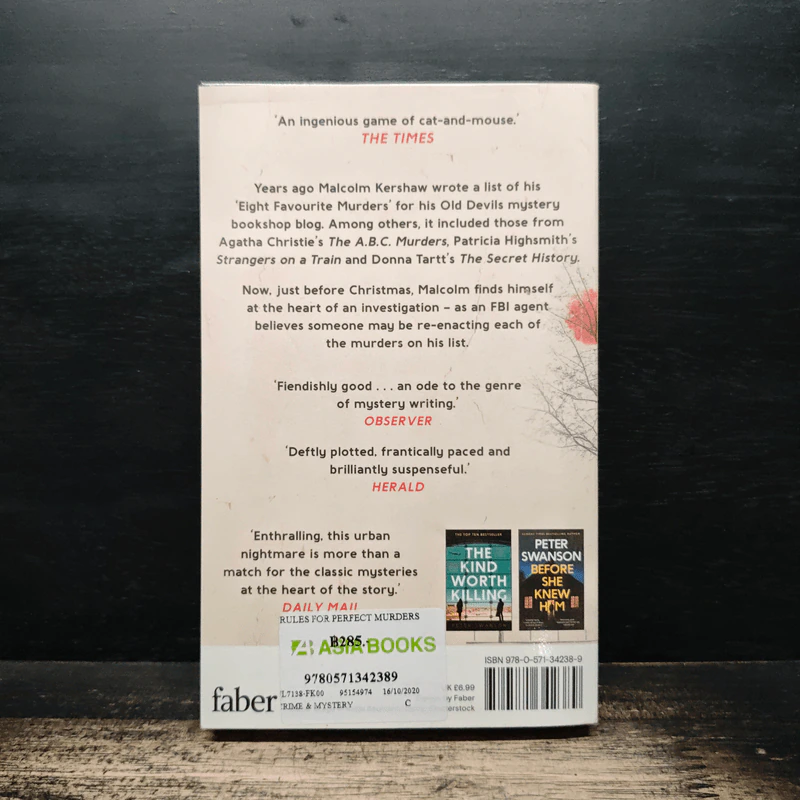 Rules for Perfect Murders - Peter Swanson รูปที่ 2