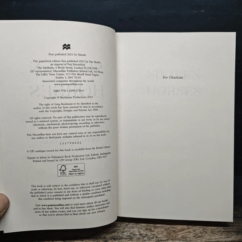 Sixteen Horses - Greg Buchanan รูปที่ 6
