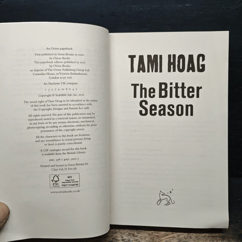The Bitter Season - Tami Hoag รูปที่ 6