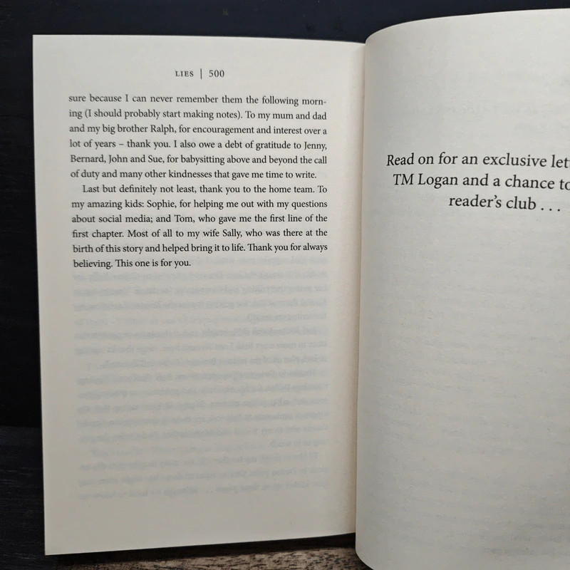 Lies - T.M.Logan รูปที่ 8