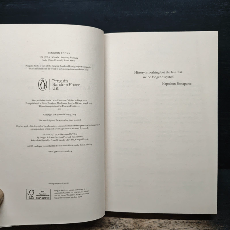 The Ottoman Secret - Raymond Khoury รูปที่ 6