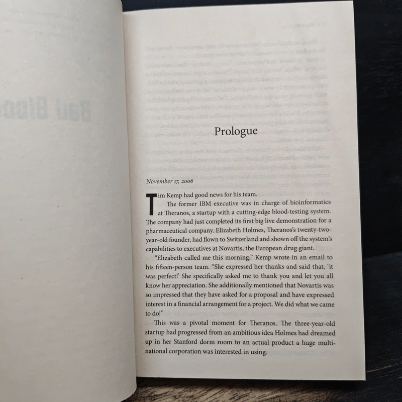 Bad Blood - John Carreyrou รูปที่ 9