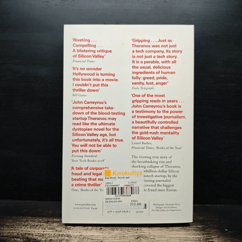 Bad Blood - John Carreyrou รูปที่ 2