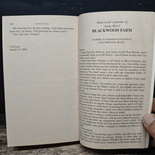 Blood and Gold - Anne Rice รูปที่ 9