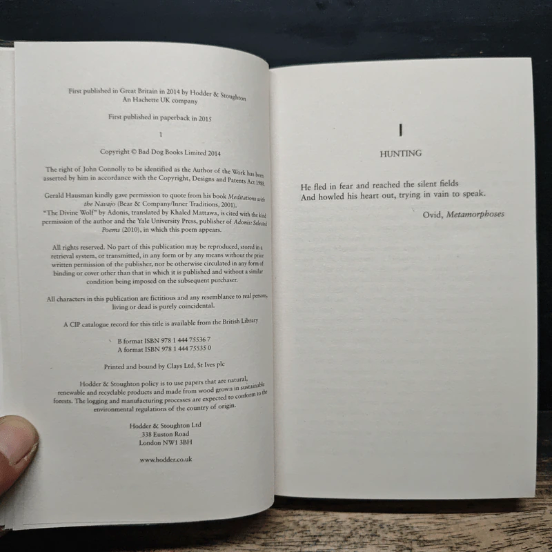 The wolf in Winter - John Connolly รูปที่ 6