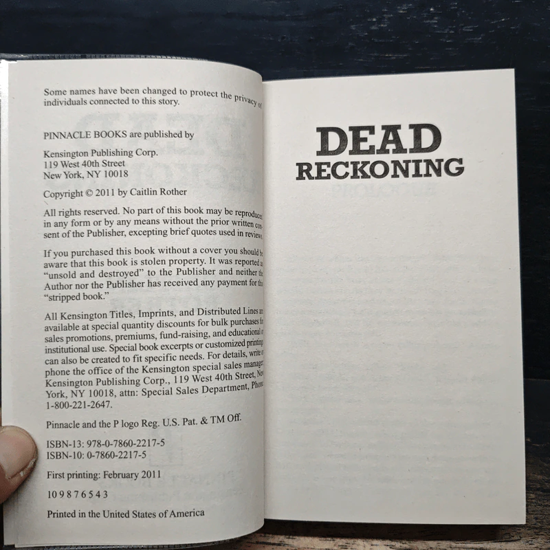 Dead Reckoning - Caitlin Rother รูปที่ 6