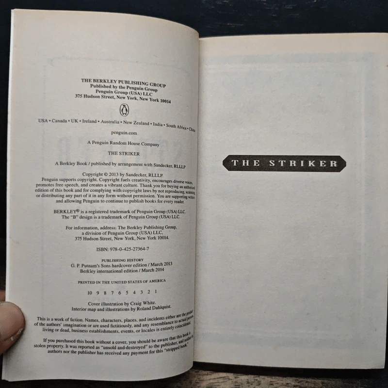 The Striker - Clive Cussler, Justin Scott รูปที่ 6