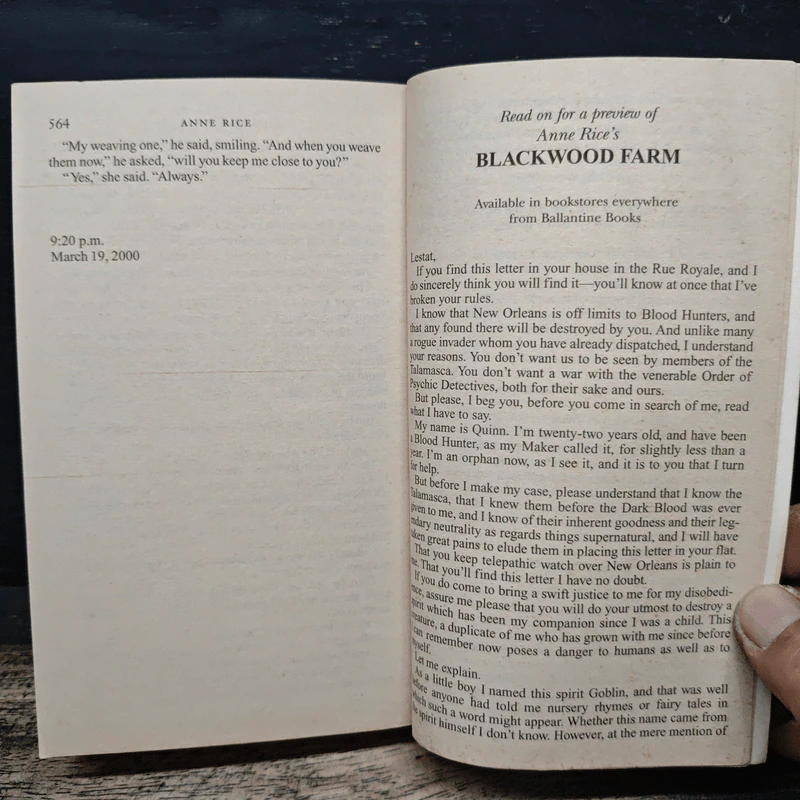 Blood and Gold - Anne Rice รูปที่ 9