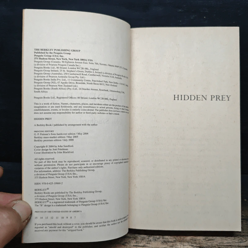 Hidden Prey - John Sandford รูปที่ 6