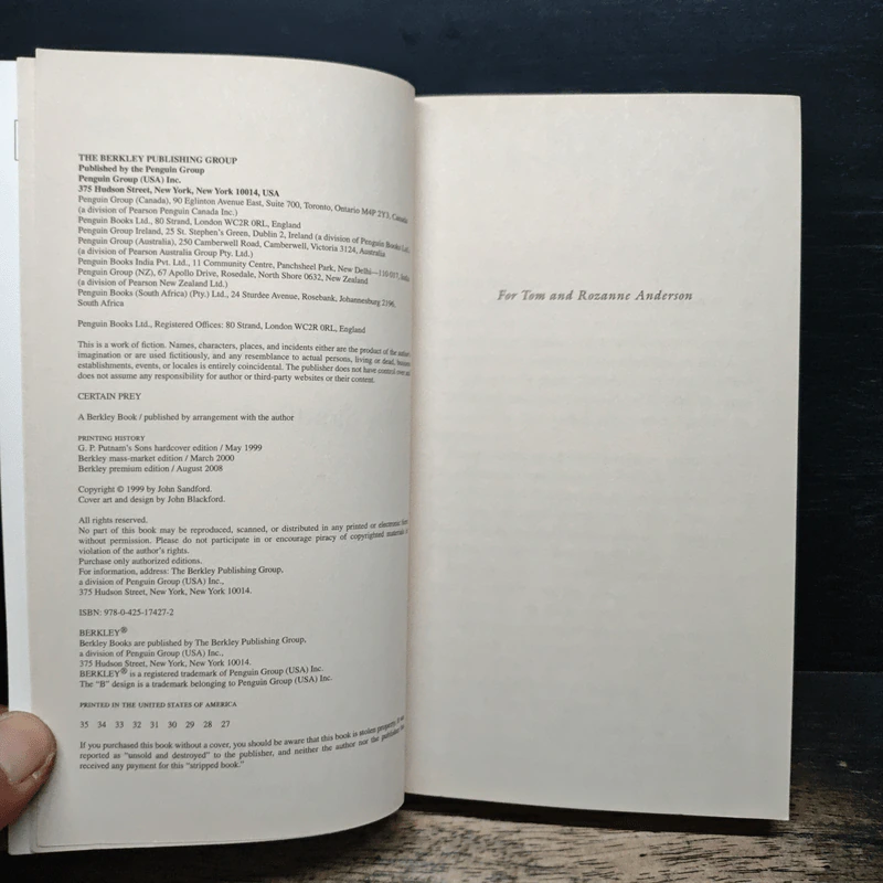 Certain Prey - John Sandford รูปที่ 6