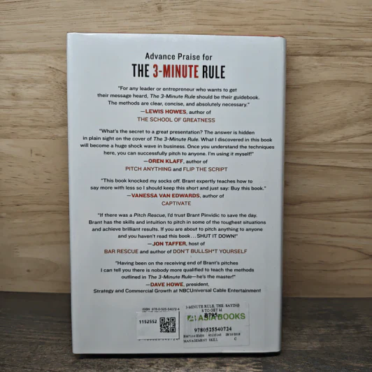 The 3-Minute Rule - Brant Pinvidic รูปที่ 5