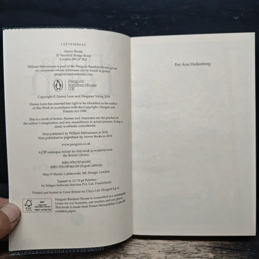 The Temptation of Forgiveness - Donna Leon รูปที่ 6
