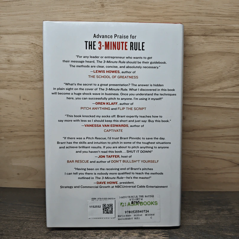 The 3-Minute Rule - Brant Pinvidic รูปที่ 5