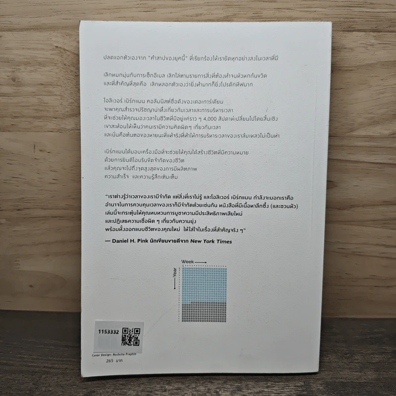 ชีวิตเรามีแค่สี่พันสัปดาห์ Four Thousand Weeks: Time Management for Mortals - Oliver Burkeman รูปที่ 5