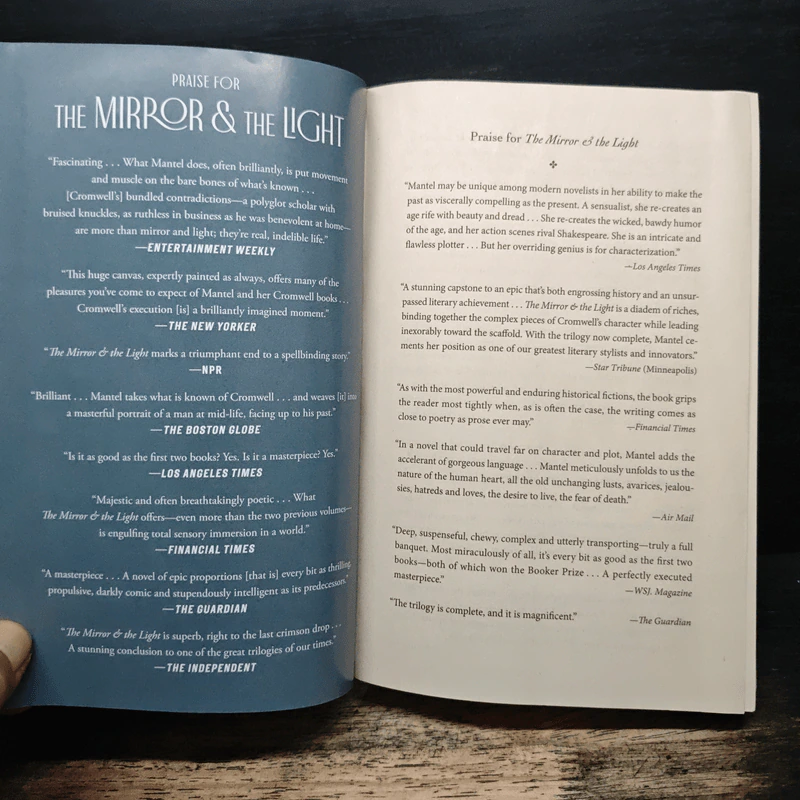 The Mirror & the Light - Hilary Mantel รูปที่ 6