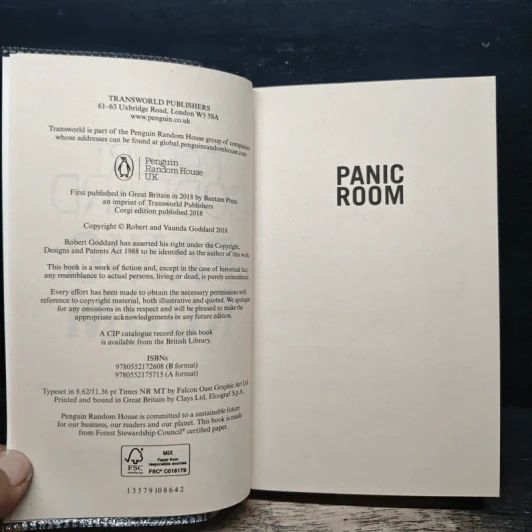 Panic Room - Robert Goddard รูปที่ 6