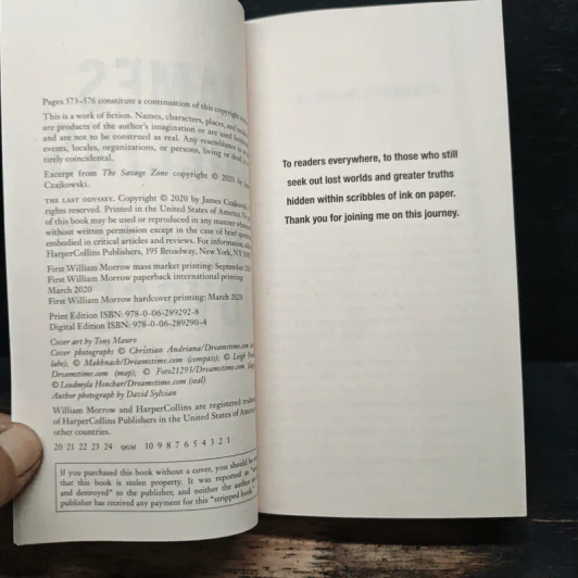 The Last Odyssey - James Rollins รูปที่ 6