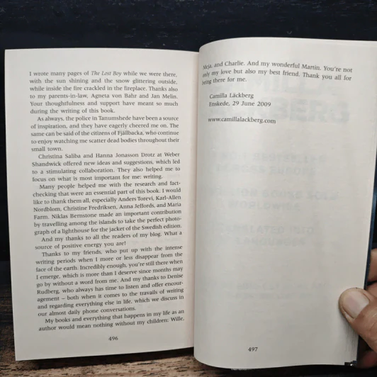 The Lost Boy - Camilla Lackberg รูปที่ 8