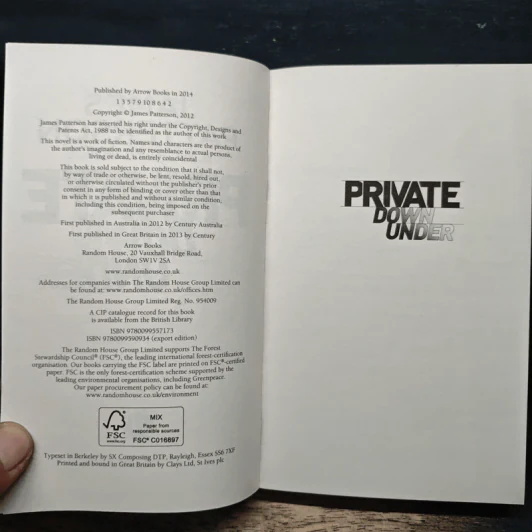 Private Down Under - James Patterson, Michael White รูปที่ 6