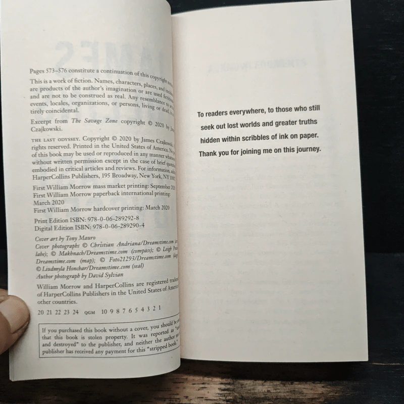 The Last Odyssey - James Rollins รูปที่ 6